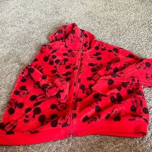 Disney mickie mouse zip up